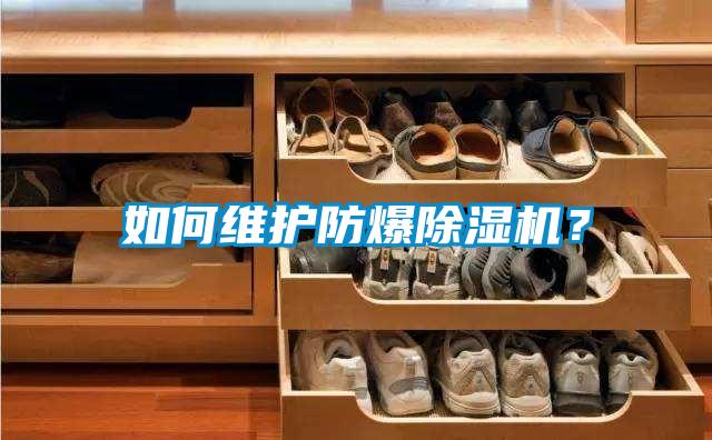 如何維護防爆除濕機？