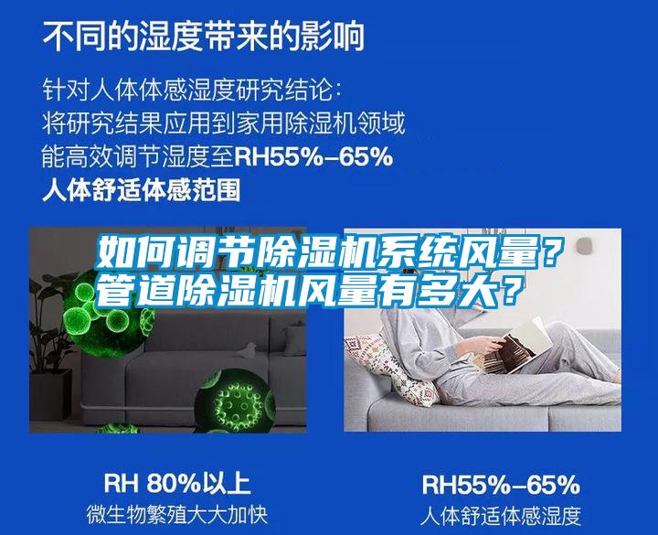 如何調節除濕機系統風量？管道除濕機風量有多大？