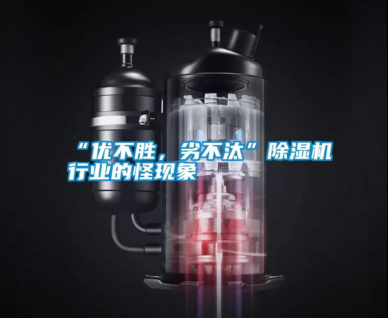“優不勝，劣不汰”除濕機行業的怪現象