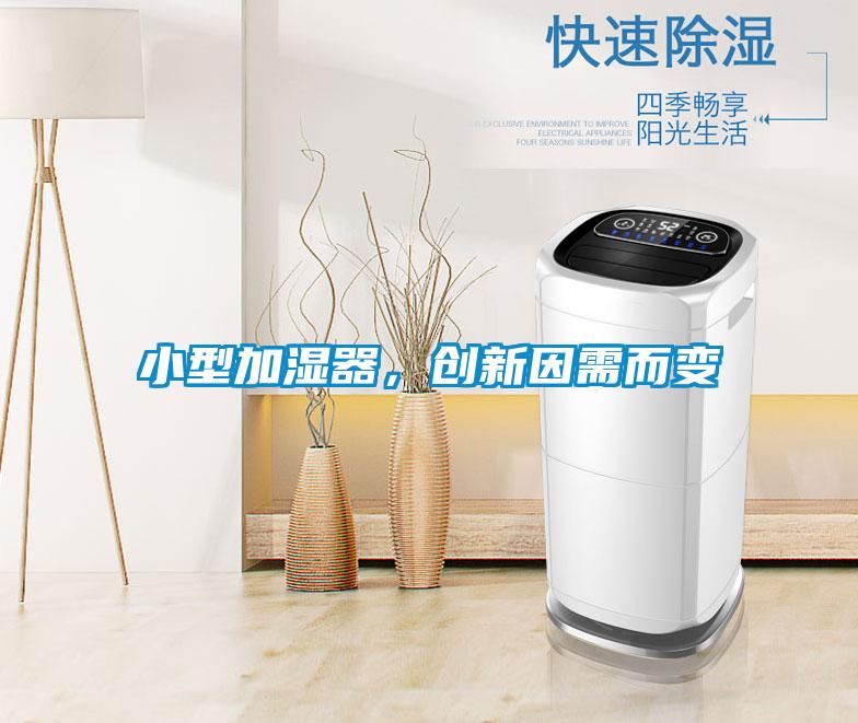 小型加濕器，創新因需而變
