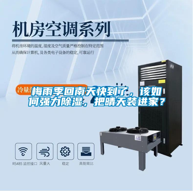 梅雨季回南天快到了，該如何強力除濕，把晴天裝進家？