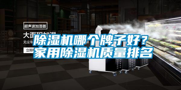 除濕機哪個牌子好?家用除濕機質量排名