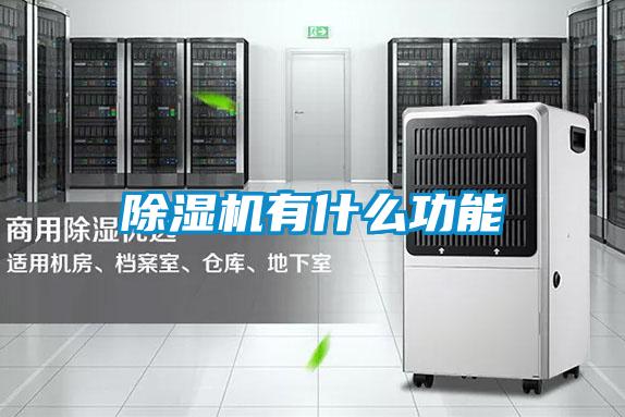 除濕機有什么功能