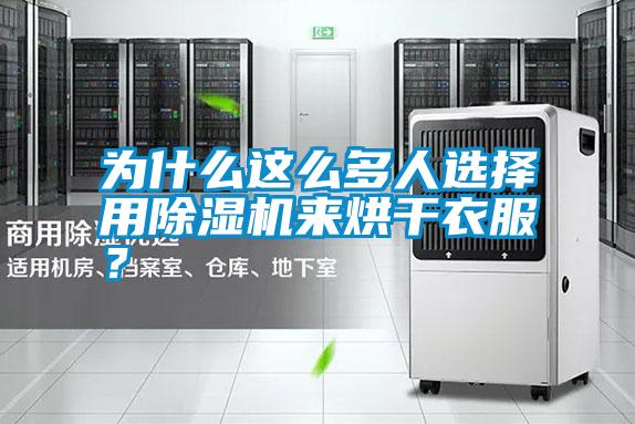 為什么這么多人選擇用除濕機(jī)來烘干衣服？