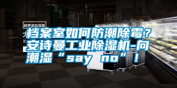 檔案室如何防潮除霉？安詩(shī)曼工業(yè)除濕機(jī)-向潮濕“say no”！