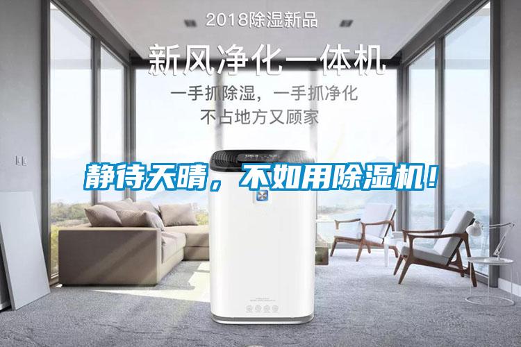 靜待天晴，不如用除濕機！