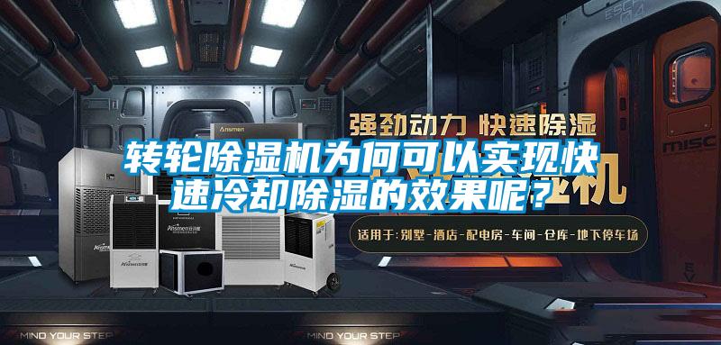 轉輪除濕機為何可以實現快速冷卻除濕的效果呢?