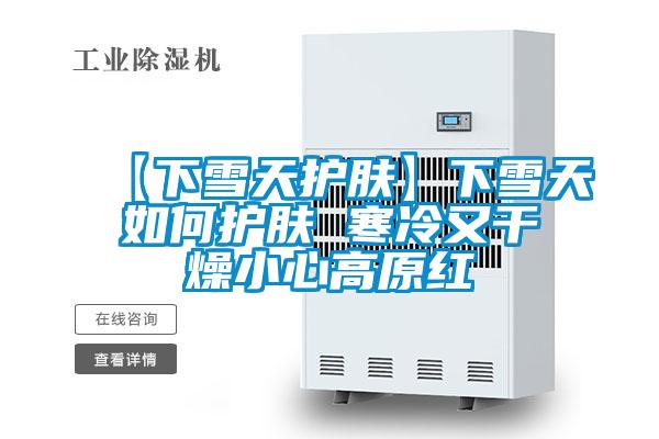 【下雪天護膚】下雪天如何護膚 寒冷又干燥小心高原紅