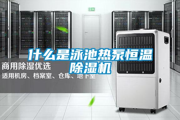 什么是泳池熱泵恒溫除濕機