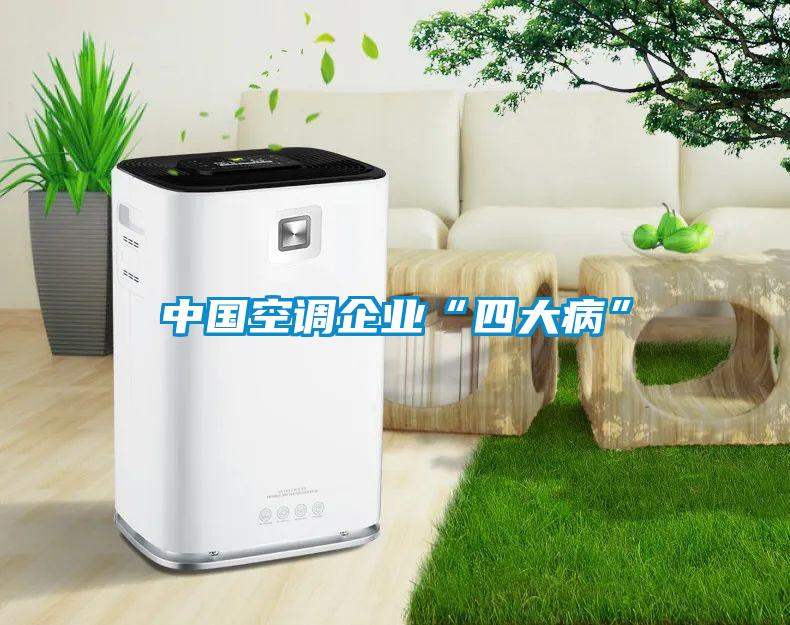 中國空調(diào)企業(yè)“四大病”