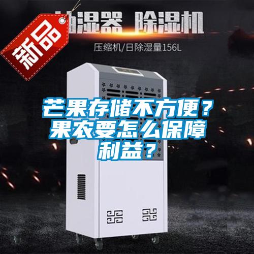 芒果存儲不方便？果農要怎么保障利益？