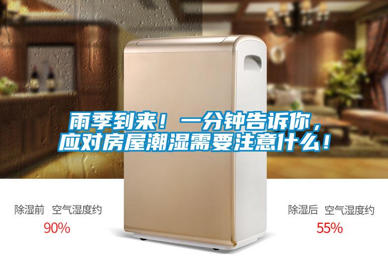雨季到來!一分鐘告訴你,應對房屋潮濕需要注意什么!