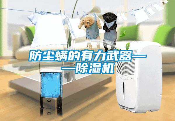防塵螨的有力武器——除濕機