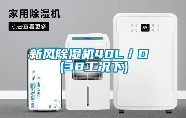 新風除濕機40L/D (38工況下)