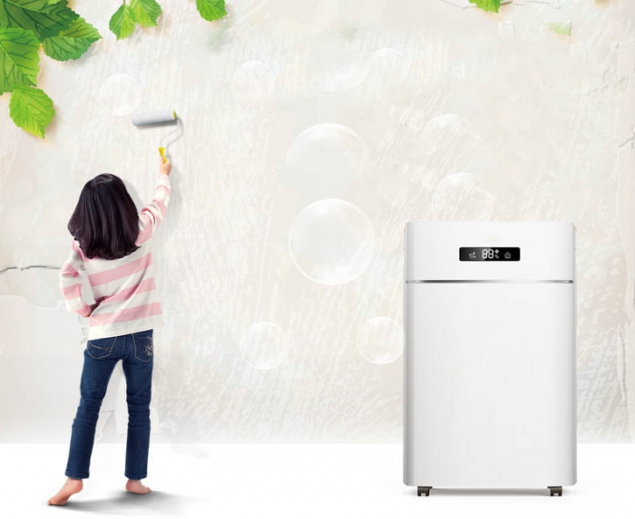 消毒液霧化機(jī)，微米級(jí)干霧消毒液霧化器