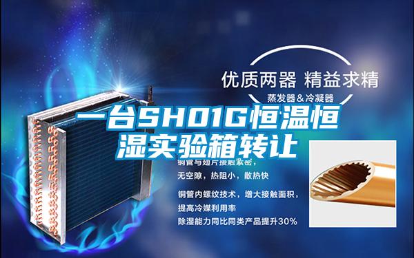 一臺SH01G恒溫恒濕實驗箱轉讓