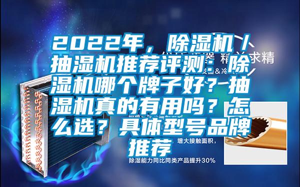 2022年，除濕機／抽濕機推薦評測：除濕機哪個牌子好？抽濕機真的有用嗎？怎么選？具體型號品牌推薦