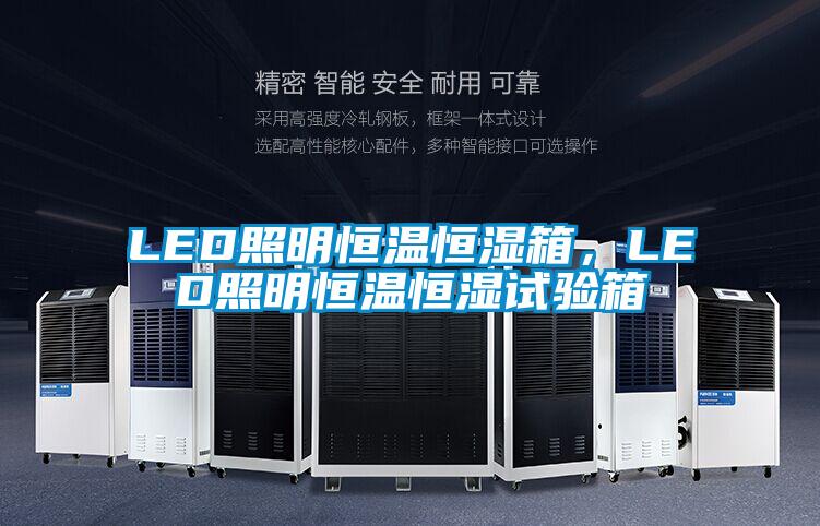 LED照明恒溫恒濕箱，LED照明恒溫恒濕試驗箱