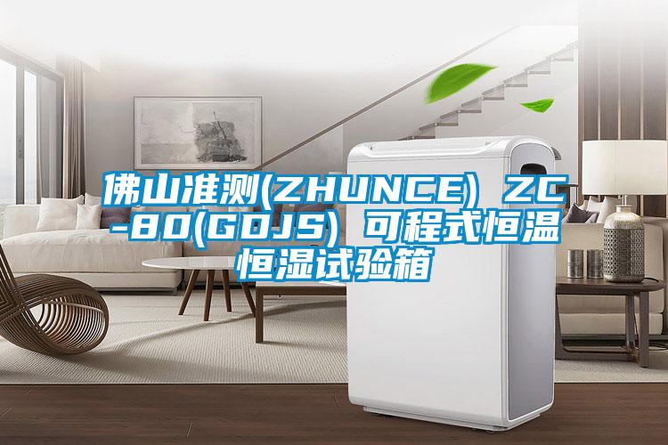 佛山準測(ZHUNCE) ZC-80(GDJS) 可程式恒溫恒濕試驗箱
