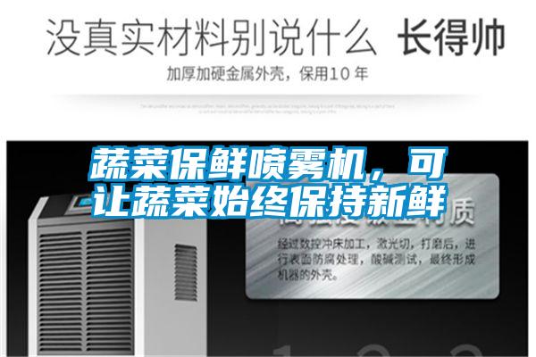 蔬菜保鮮噴霧機(jī),可讓蔬菜始終保持新鮮