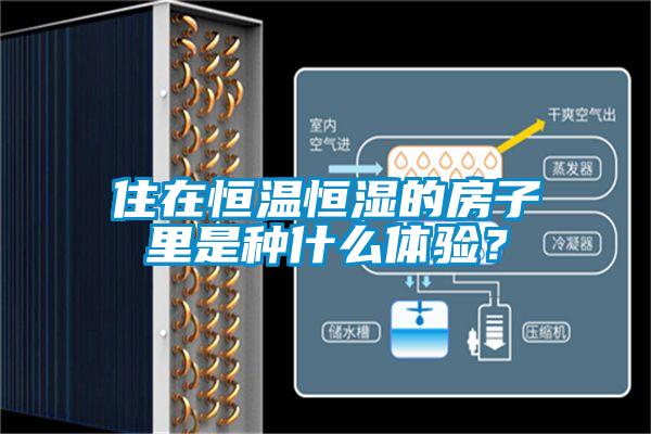 住在恒溫恒濕的房子里是種什么體驗?