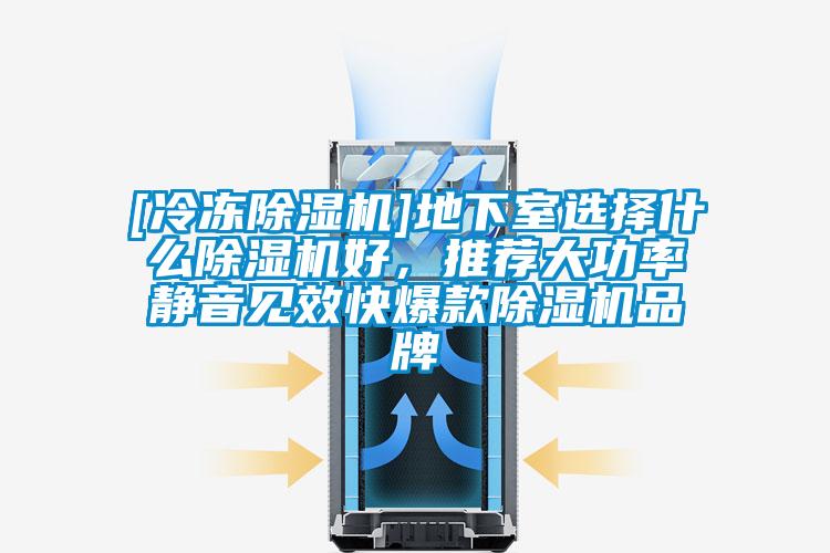 [冷凍除濕機]地下室選擇什么除濕機好，推薦大功率靜音見效快爆款除濕機品牌