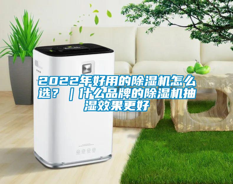 2022年好用的除濕機怎么選？｜什么品牌的除濕機抽濕效果更好