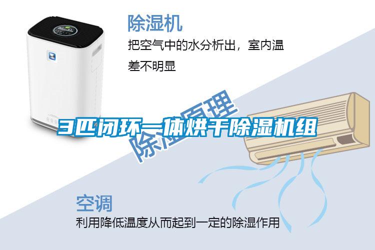 3匹閉環(huán)一體烘干除濕機組
