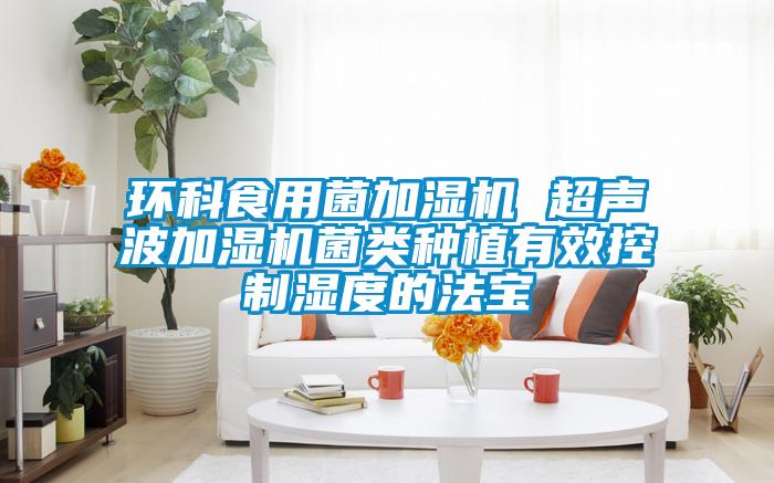 環(huán)科食用菌加濕機(jī) 超聲波加濕機(jī)菌類種植有效控制濕度的法寶