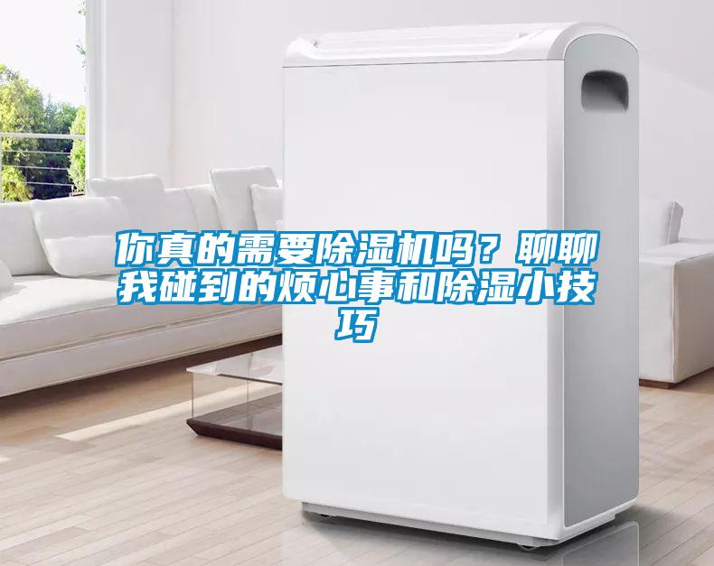 你真的需要除濕機嗎？聊聊我碰到的煩心事和除濕小技巧
