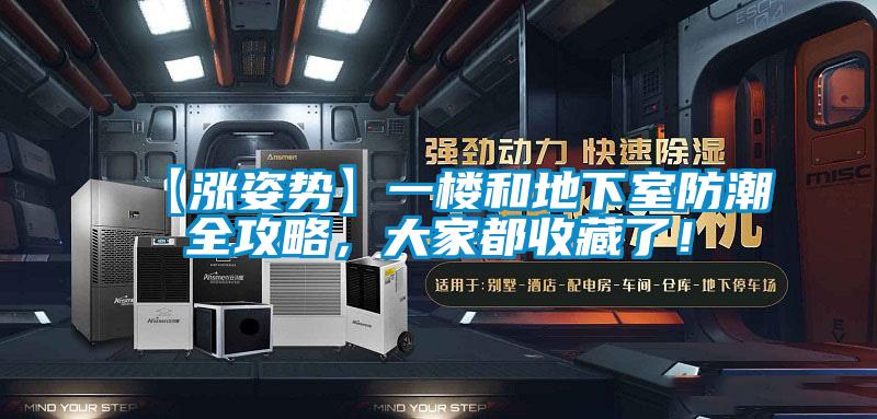 【漲姿勢】一樓和地下室防潮全攻略，大家都收藏了！