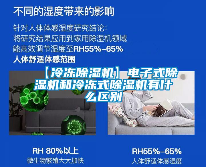 【冷凍除濕機】電子式除濕機和冷凍式除濕機有什么區別
