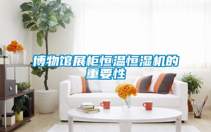 博物館展柜恒溫恒濕機的重要性