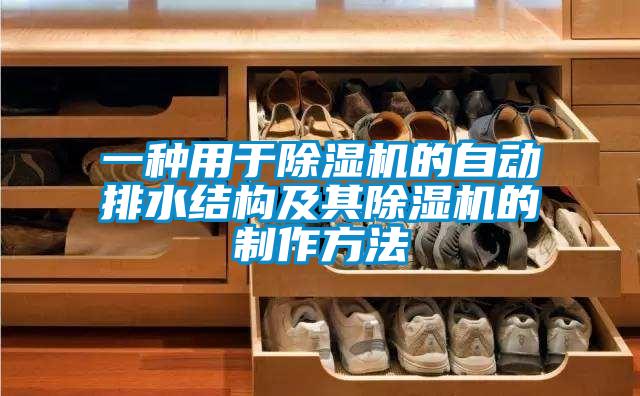 一種用于除濕機的自動排水結(jié)構(gòu)及其除濕機的制作方法