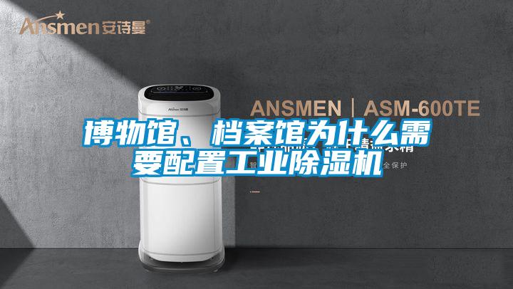 博物館、檔案館為什么需要配置工業除濕機