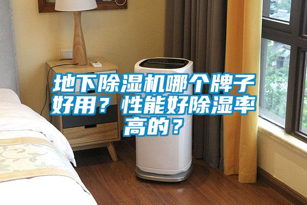 地下除濕機哪個牌子好用？性能好除濕率高的？