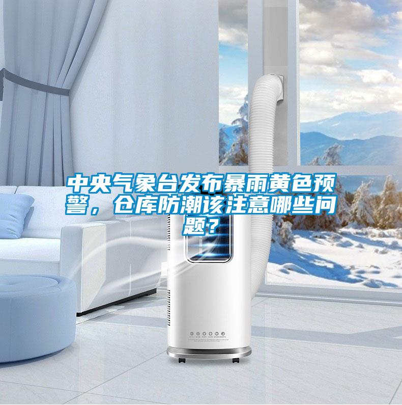 中央氣象臺發布暴雨黃色預警，倉庫防潮該注意哪些問題？