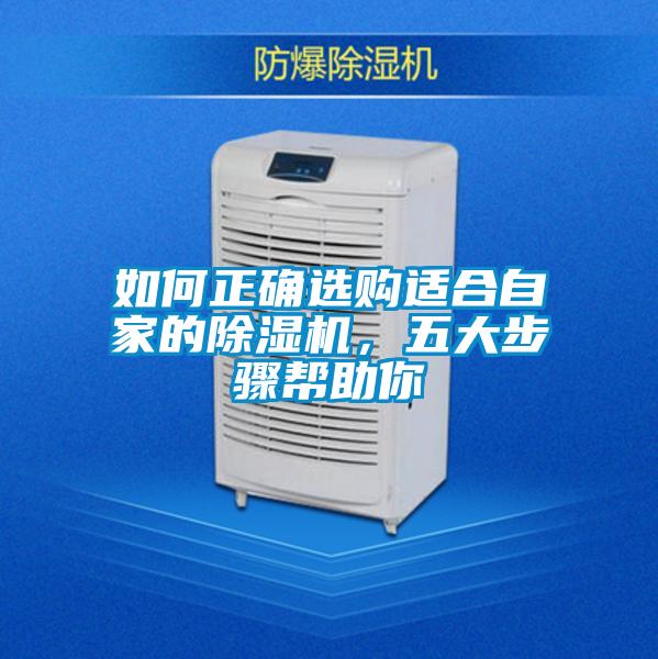 如何正確選購適合自家的除濕機，五大步驟幫助你