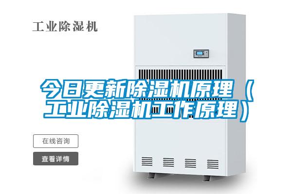 今日更新除濕機(jī)原理（工業(yè)除濕機(jī)工作原理）