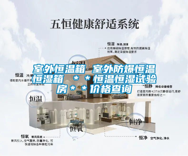 室外恒溫箱 室外防爆恒溫恒濕箱 ＊＊恒溫恒濕試驗(yàn)房＊＊價(jià)格查詢