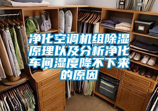 凈化空調(diào)機(jī)組除濕原理以及分析凈化車間濕度降不下來的原因