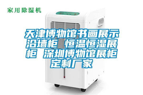 天津博物館書畫展示沿墻柜 恒溫恒濕展柜 深圳博物館展柜定制廠家