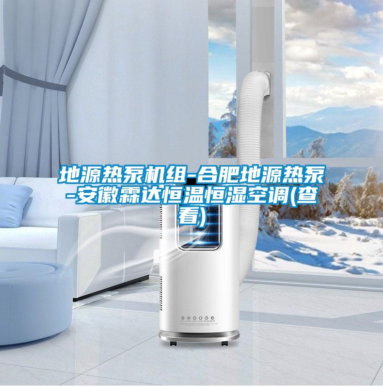 地源熱泵機組-合肥地源熱泵-安徽霖達恒溫恒濕空調(查看)
