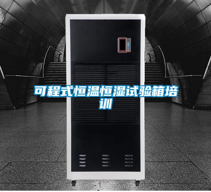 可程式恒溫恒濕試驗箱培訓(xùn)