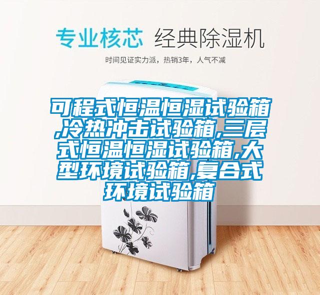 可程式恒溫恒濕試驗箱,冷熱沖擊試驗箱,三層式恒溫恒濕試驗箱,大型環境試驗箱,復合式環境試驗箱