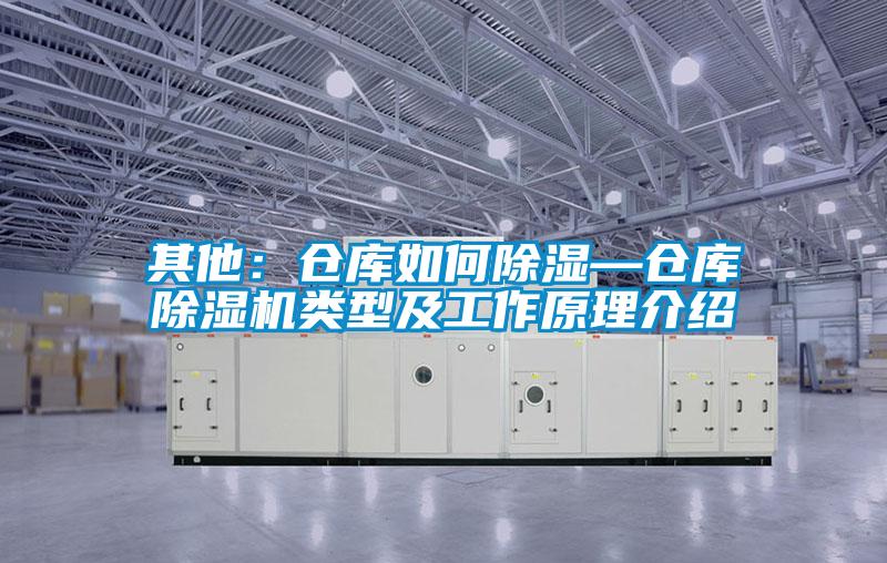 其他：倉庫如何除濕—倉庫除濕機類型及工作原理介紹