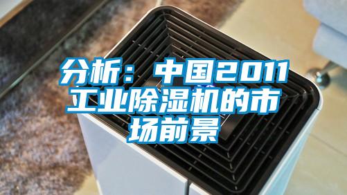 分析：中國2011工業除濕機的市場前景