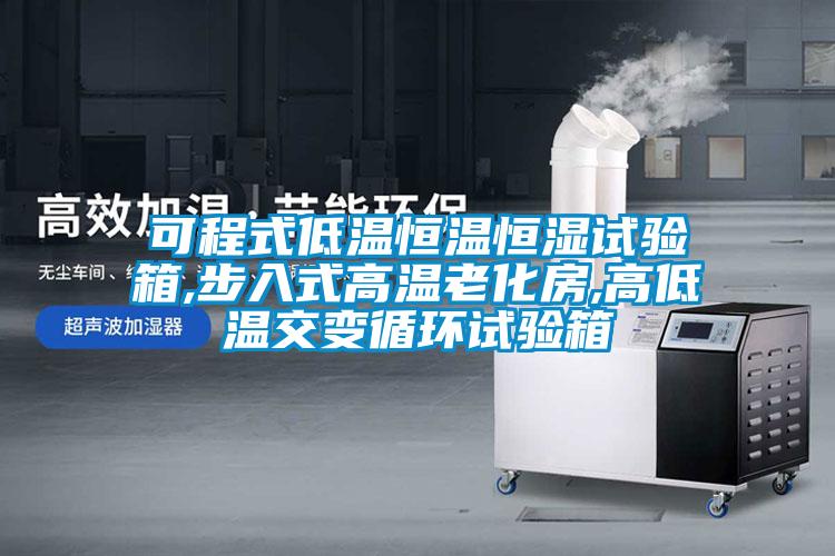 可程式低溫恒溫恒濕試驗(yàn)箱,步入式高溫老化房,高低溫交變循環(huán)試驗(yàn)箱