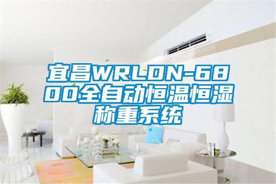 宜昌WRLDN-6800全自動(dòng)恒溫恒濕稱重系統(tǒng)