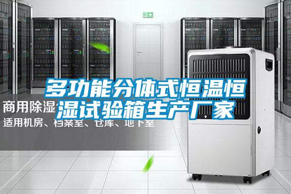 多功能分體式恒溫恒濕試驗(yàn)箱生產(chǎn)廠(chǎng)家